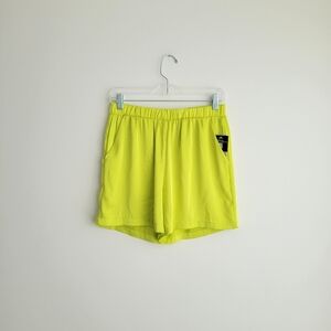 NWT RD STYLE Patti Green High Rise High Waist Satin Shorts